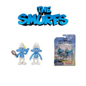  Smurfs Movie Vanity Smurf And Grouchy Smurf 2 Pack