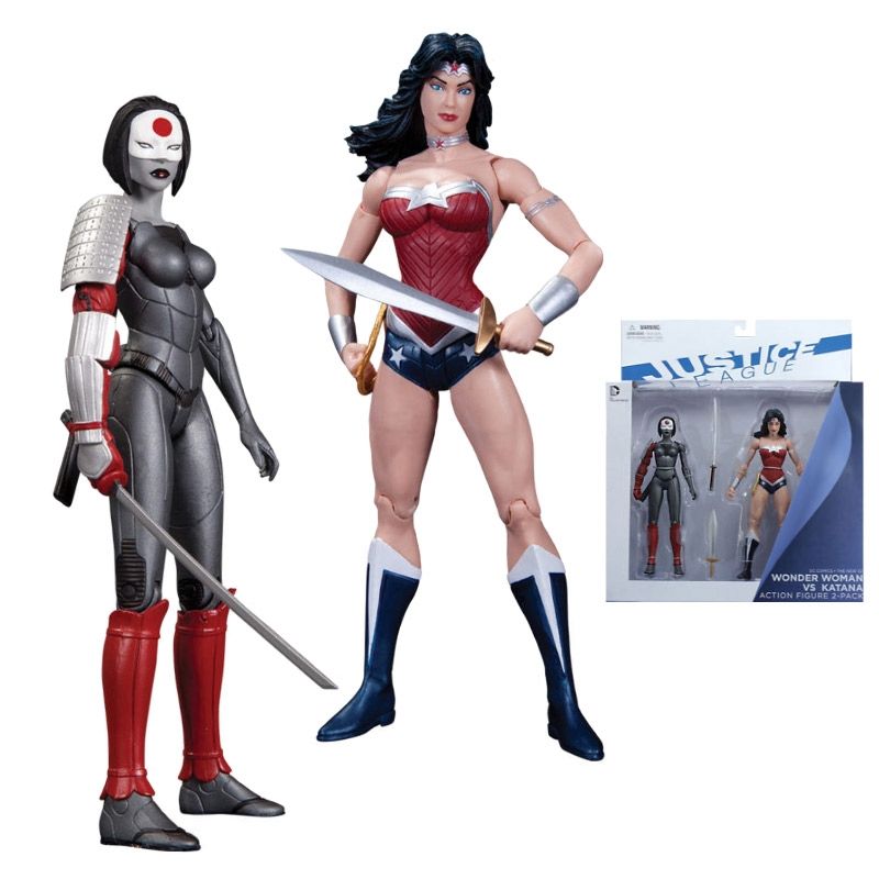 Justice League New 52 Wonder Woman vs. Katana 2 Pack Figure