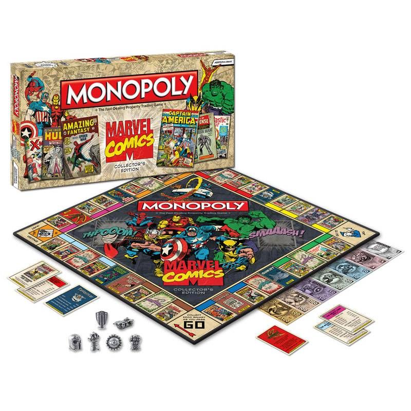 Marvel Comics Monopoly (ingilizce) Collectors Edition