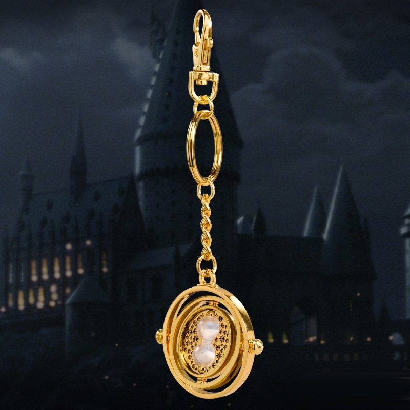 Noble Collection Harry Potter Time Turner Zaman Döndürücü Anahtarlık