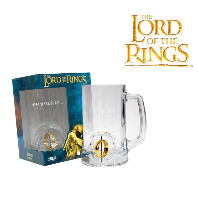 Lord of the Rings 3D Rotating Ring Crystal Bardak