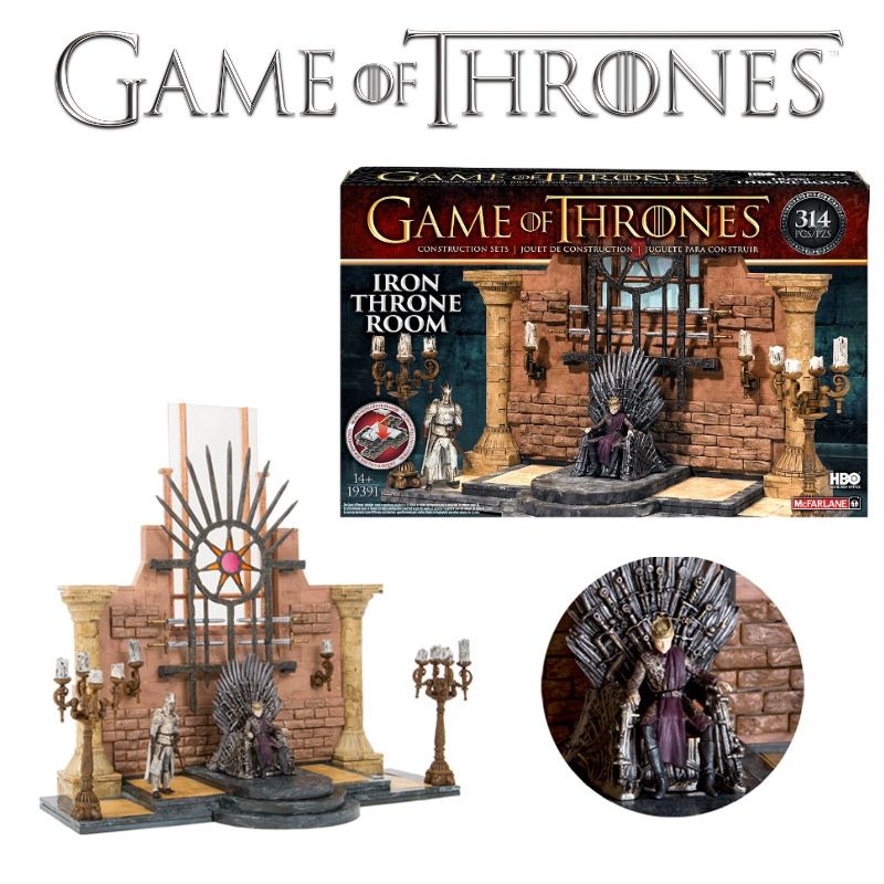 Game Of Thrones Iron Throne Room Construction Set