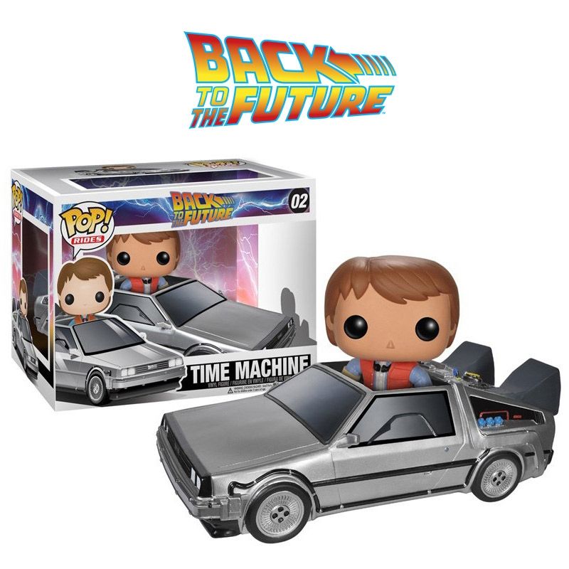 Back to the Future: Delorean & Marty Pop! Vinyl Figure