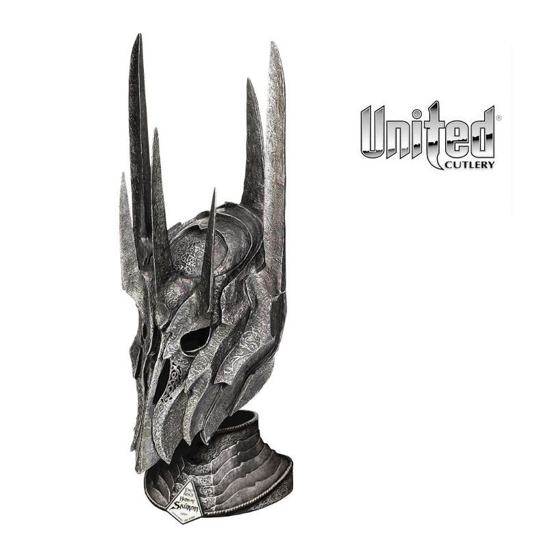 LOTR Helm of Sauron With Stand Miğfer