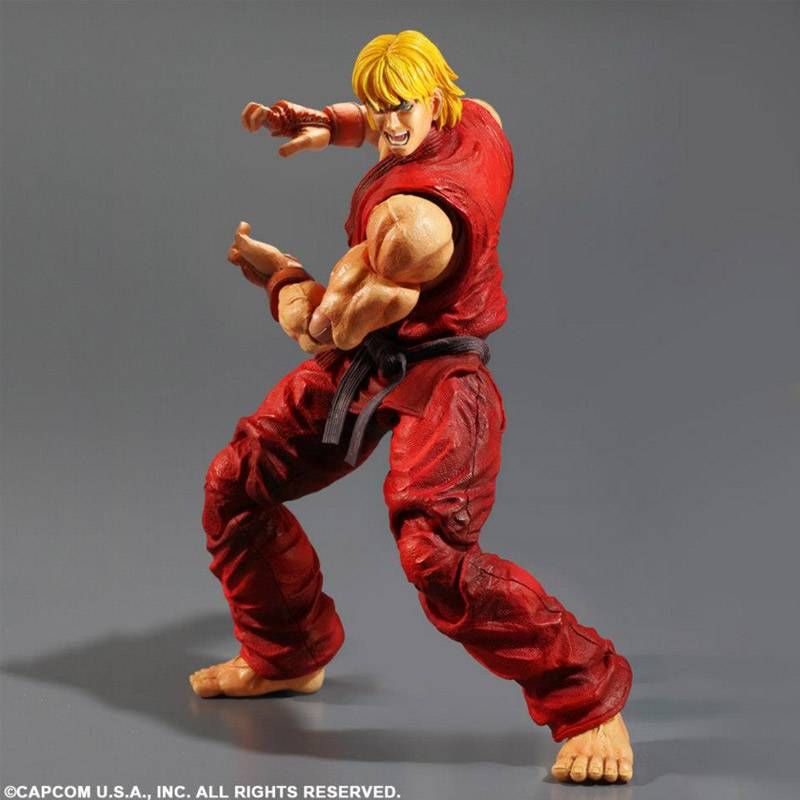 Super Street Fighter Ken Play Arts Kai Figür