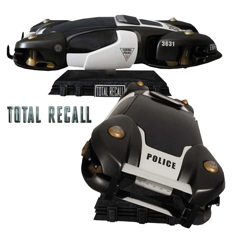 Total Recall: Flying Police Car Statue