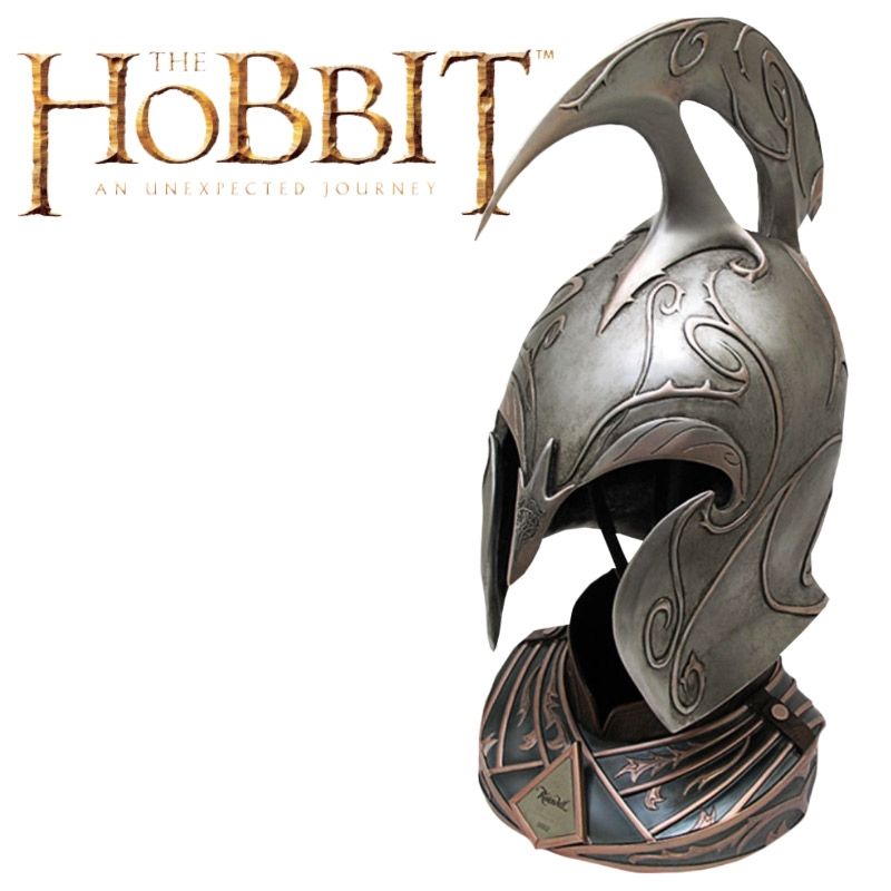 Hobbit Rivendell Elf Helm With Stand