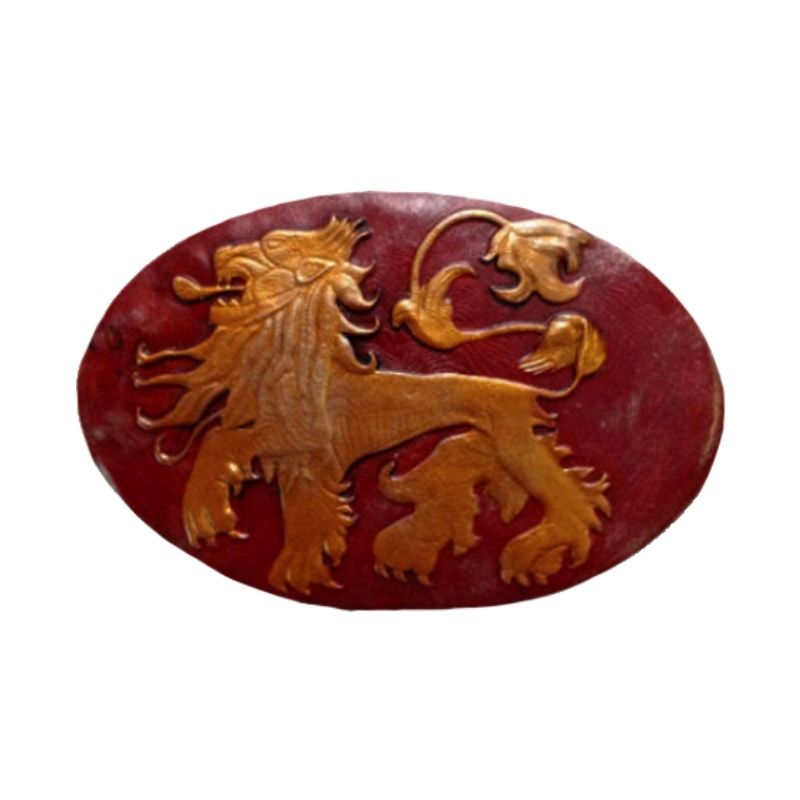Game of Thrones Shield Pin: Lannister Rozet