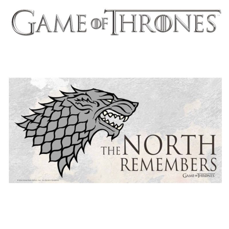 Game of Thrones: The North Remembers Glass Poster