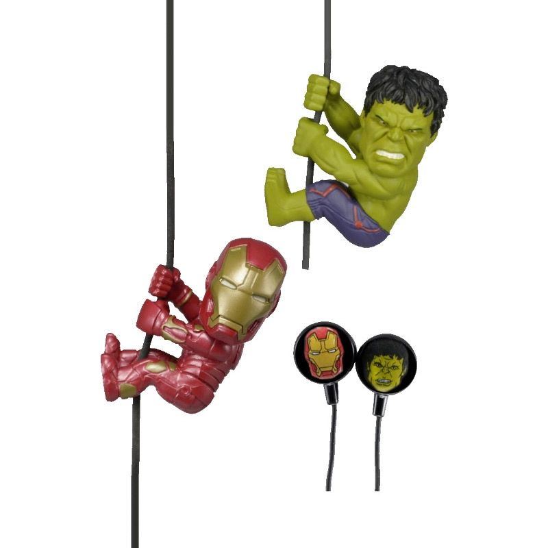 Scalers Iron Man Hulk 2 Pack Earbuds Kulaklık Seti