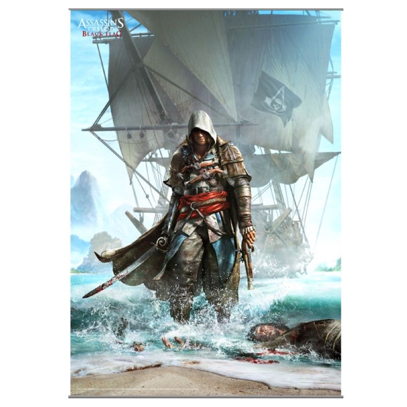 Assassins Creed IV Black Flag Wall Scroll Vol. 1 Rulo Duvar Afişi