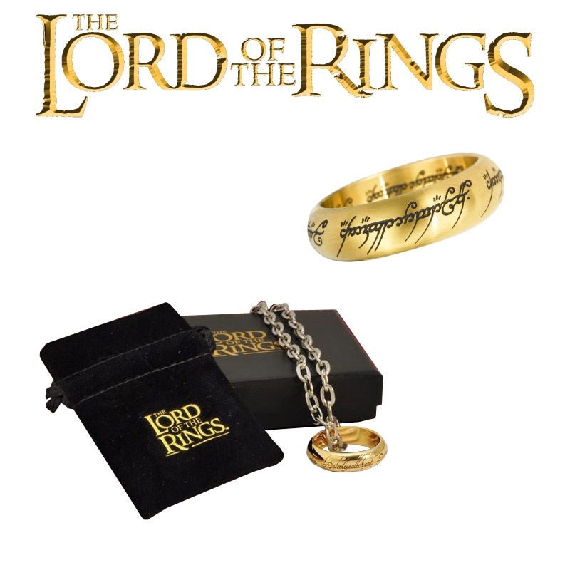Lord Of The Rings The One Ring Gold Plated