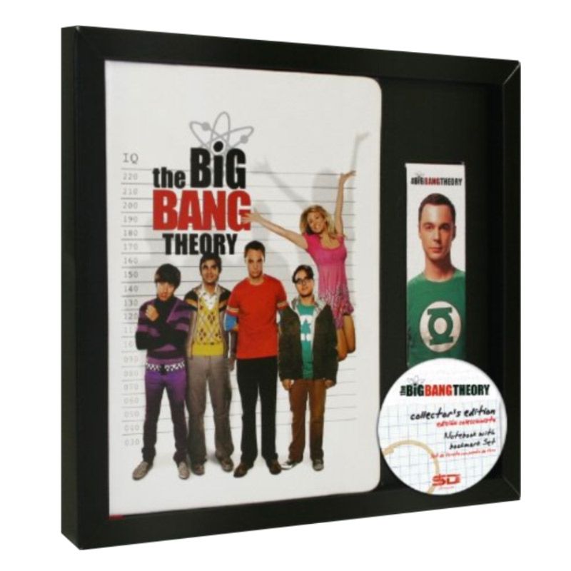Big Bang Theory Notebook & Bookmark Set Defter