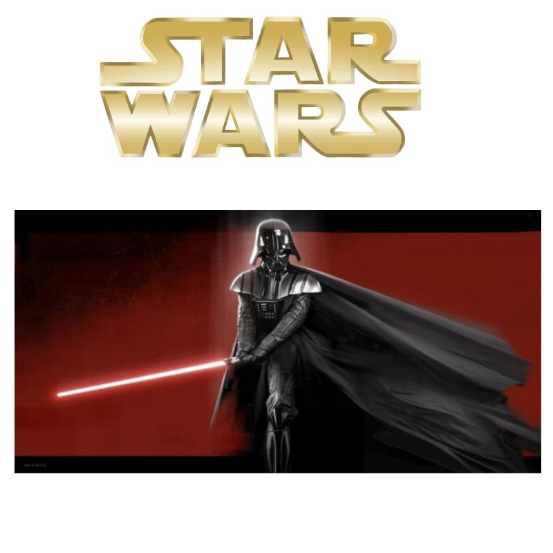 Star Wars: Darth Vader Glass Poster