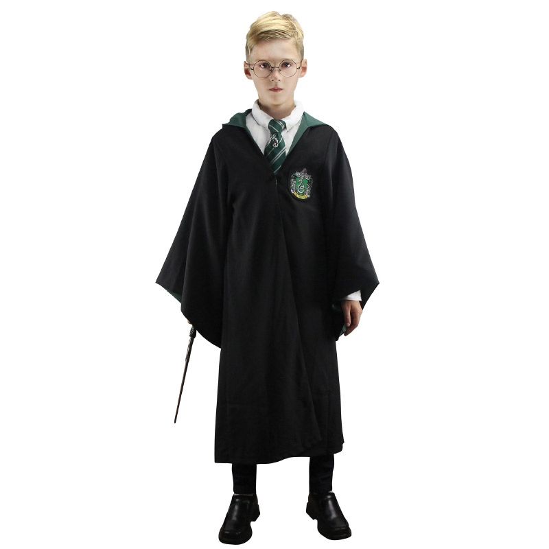 Harry Potter Slytherin Wizard Robe Medium Pelerin