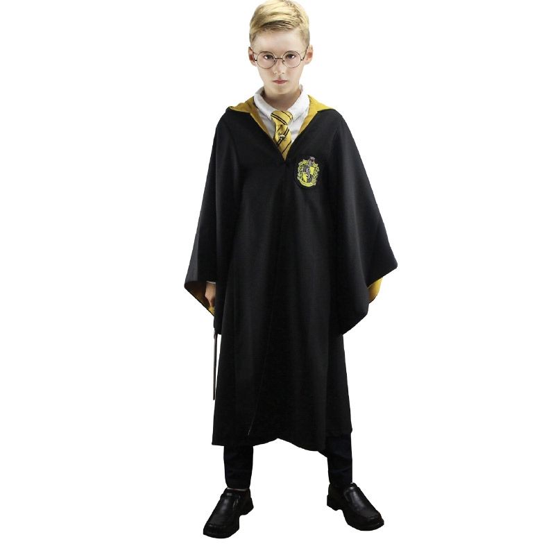 Harry Potter Hufflepuff Kids Wizard Robe Pelerin