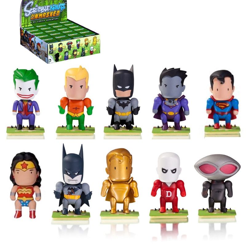 DC Comics Scribblenauts Unmasked Mini Figures
