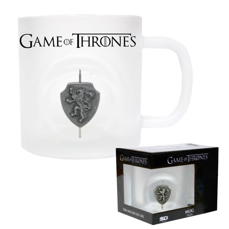 Game of Thrones 3D Rotating Lannister Crystal Mug Bardak