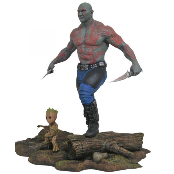 Marvel Gallery Statue: Drax & Baby Groot Gotg Statue