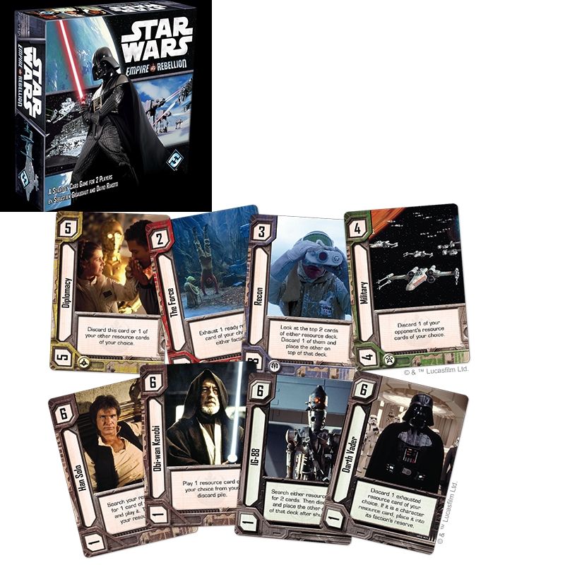 Star Wars: Empire vs Rebellion Card Game Kart Oyunu