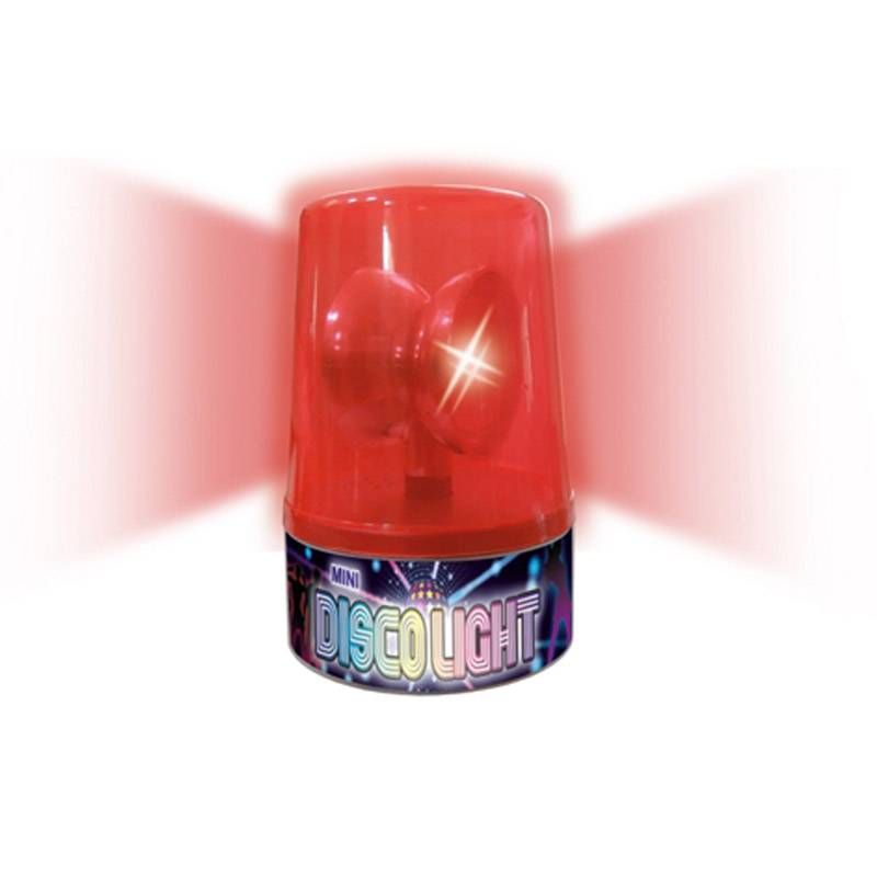 Kırmızı Alarm Mini Disko Topu