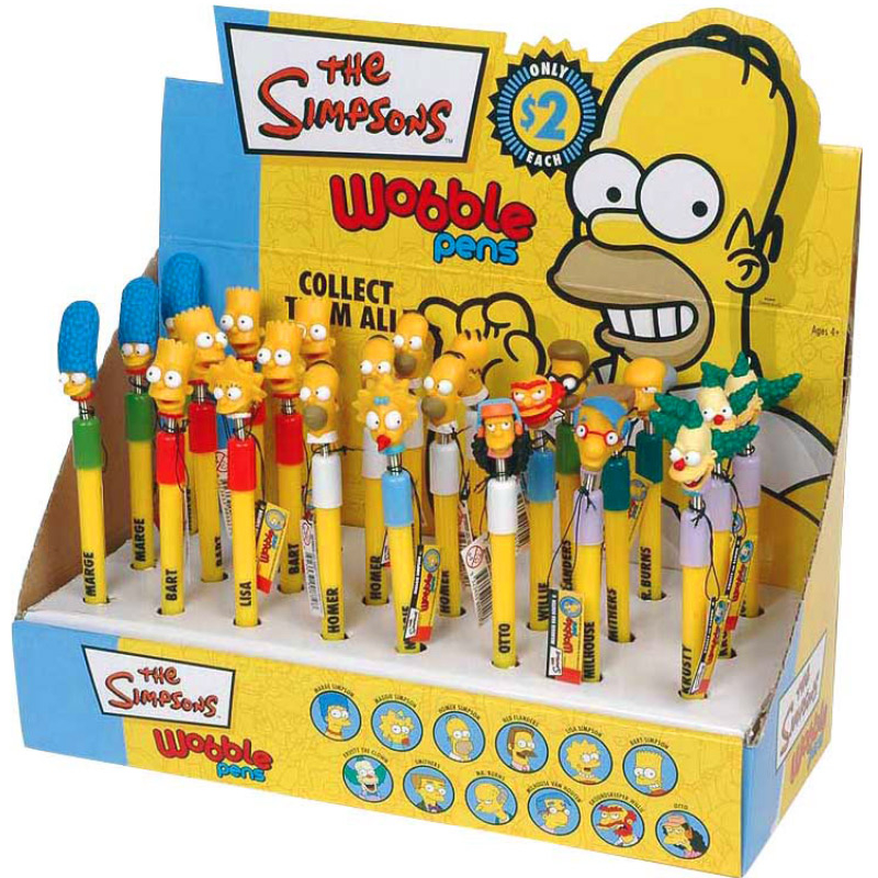 Simpsons Başlıklı Tükenmez Kalem Homer