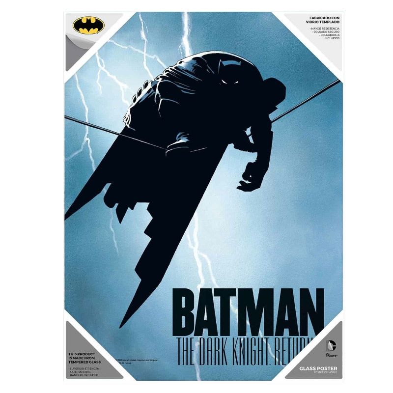 The Dark Knight Returns: Frank Miller Glass Poster