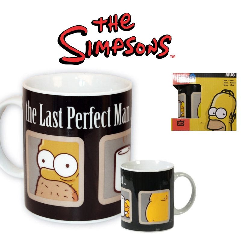 The Simpsons: The Last Perfect Man Mug Kupa Bardak