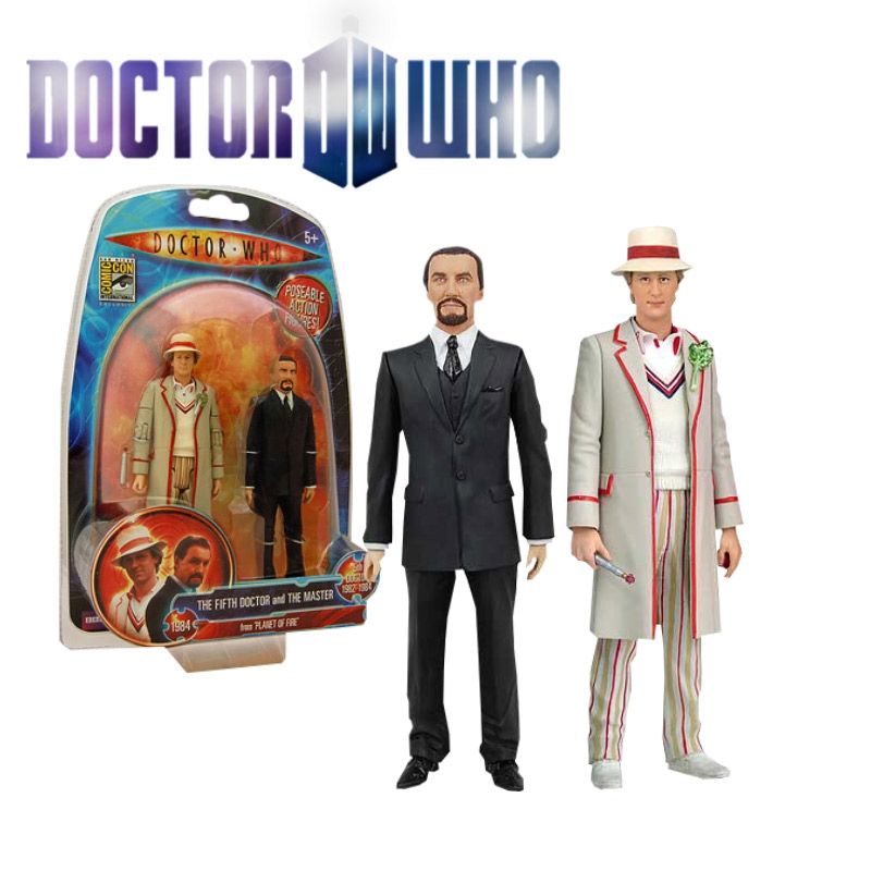 Doctor Who: 5th Doctor & The Master Action Figure Set