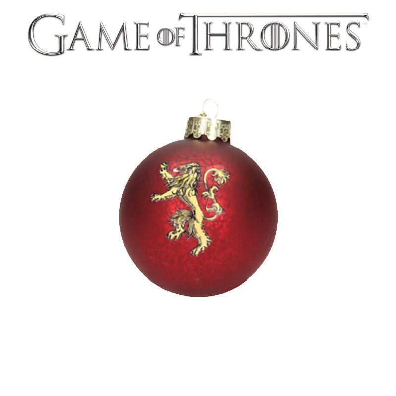 Game of Thrones: Lannister Christmas Ball Yılbaşı Süsü