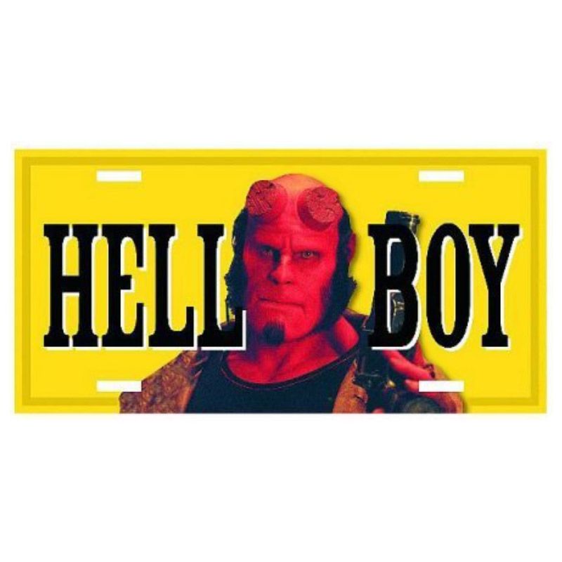 Hellboy Movie License Plate Plaka