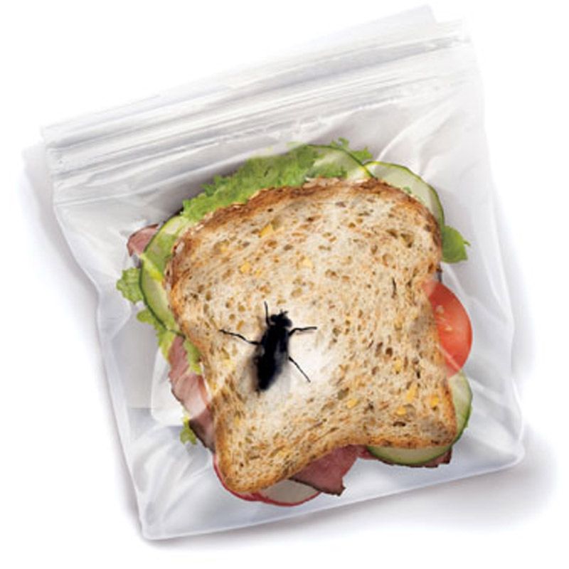 Böcekli Sandviç Poşeti