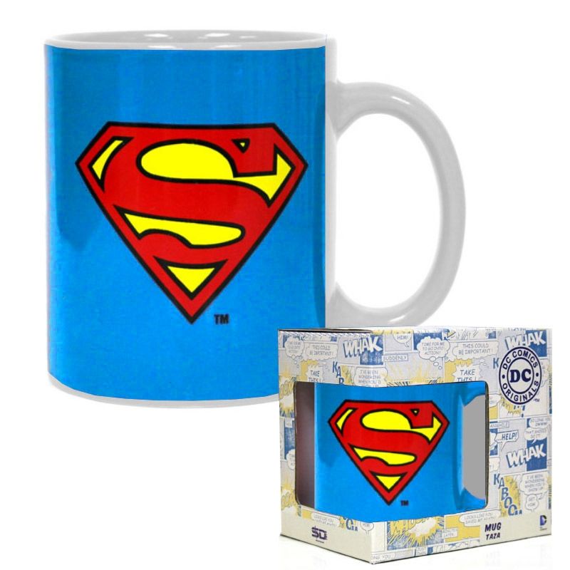 Dc Comics Superman Logo Ceramic Mug Bardak