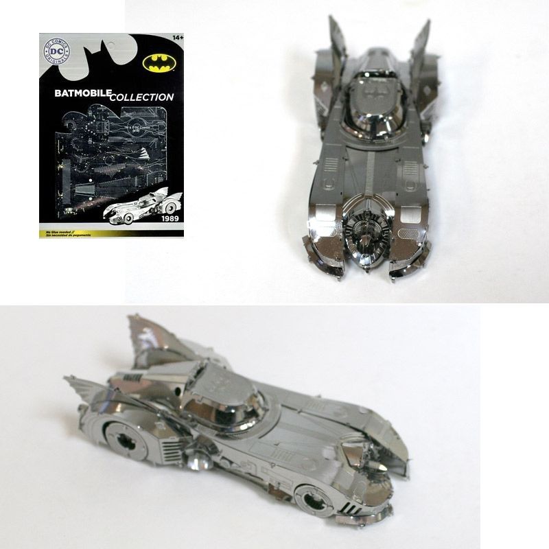Batman 1989 Batmobile 3D Metallic Puzzle 3D Maket