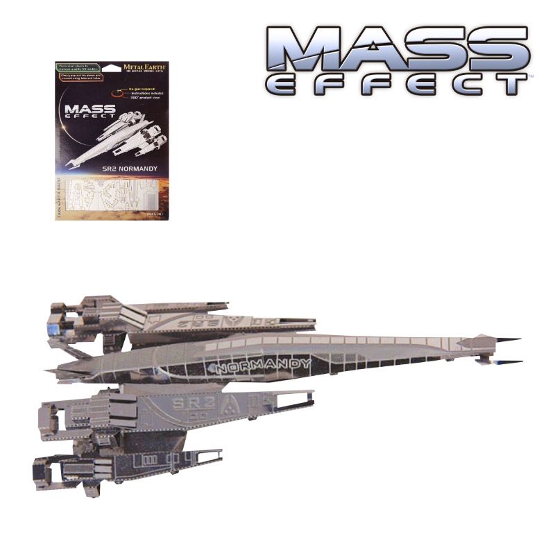 Mass Effect 3D Model Normandy Sr2 Laser-Cut