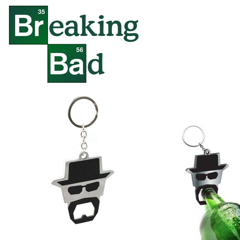 Breaking Bad Keychain with Bottle Opener Şişe Açacağı