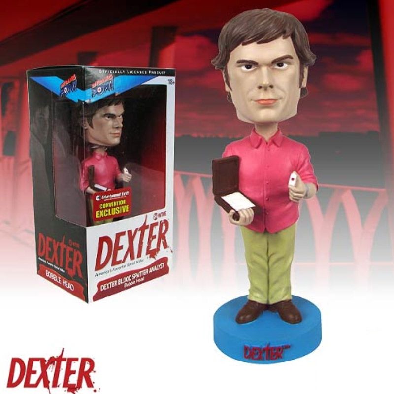 Dexter Blood Spatter Analyst Bobblehead