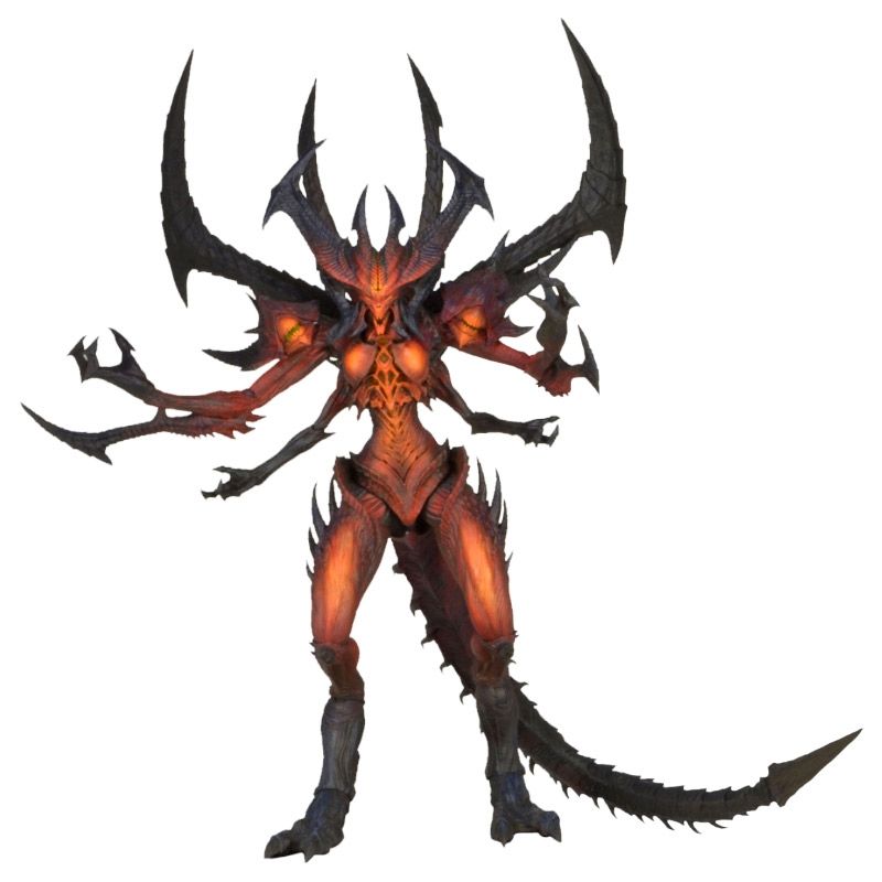 Diablo III Lord of Terror Deluxe Scale 9 inch Figure.