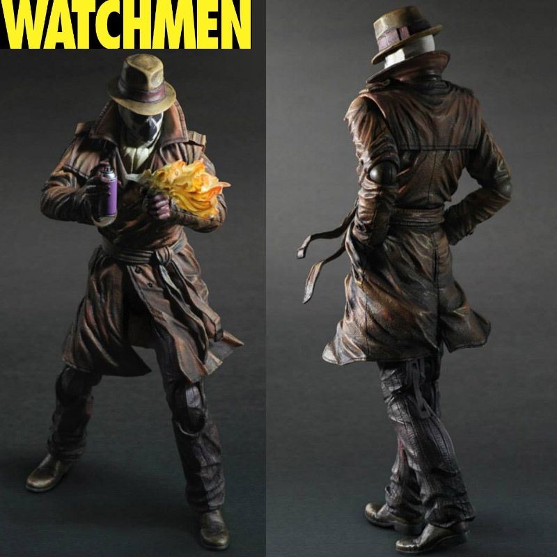 Watchmen Play Arts Kai Rorschach Action Figure