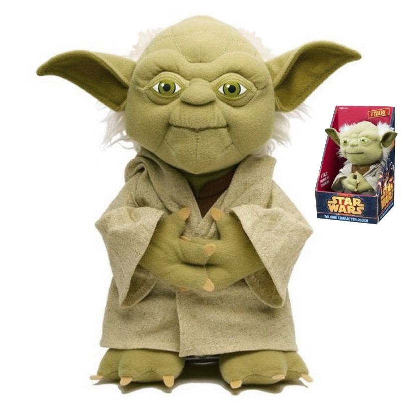 Star Wars Yoda Konuşan Peluş 23 Cm