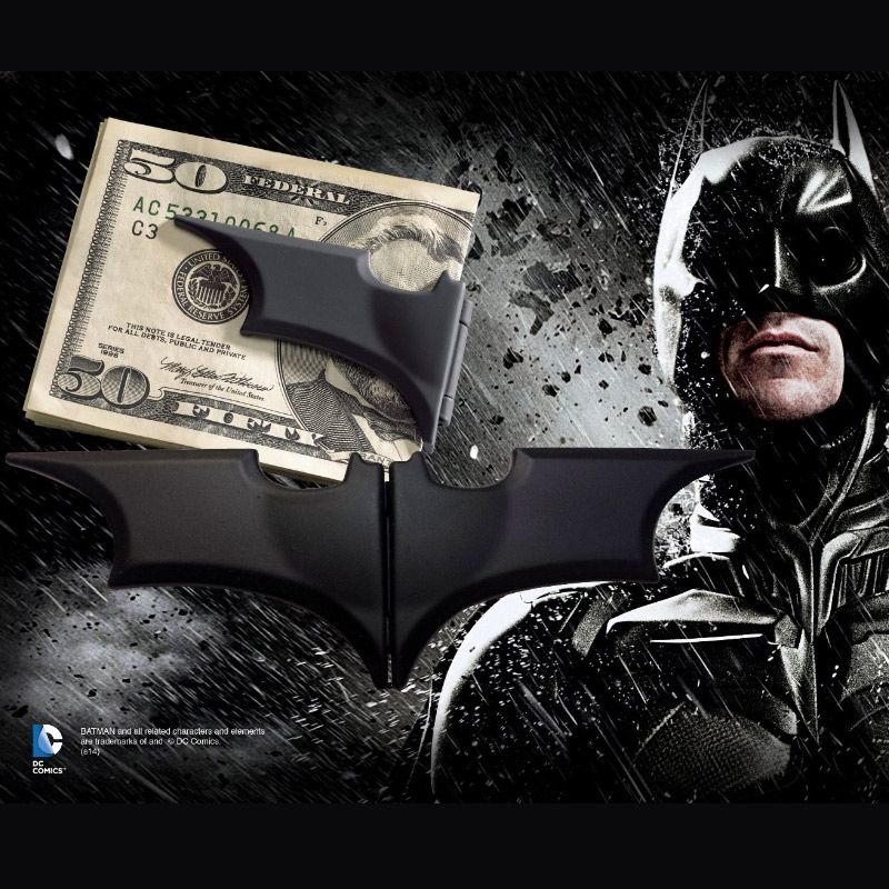 The Dark Knight Rises: Batarang Black Money Clip