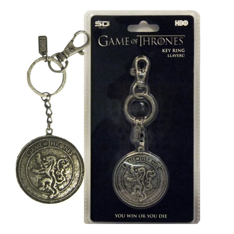 Game of Thrones Lannister Shield Snap Keychain Anahtarlık