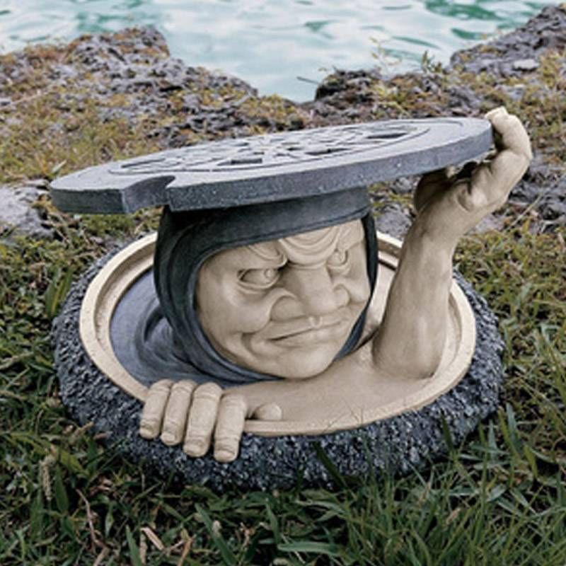 The Dweller Below Garden Sculpture: Karabasan Heykel