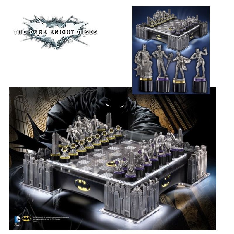 The Dark Knight Rises: Batman Collectors Chess Set
