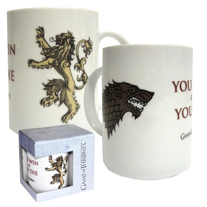 Game of Thrones You Win or You Die Ceramic Mug Kupa Bardak