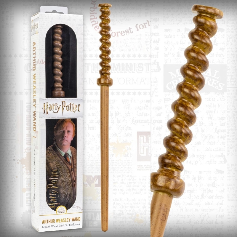 Noble Collection Harry Potter Wand of Arthur Weasley Pvc Asa