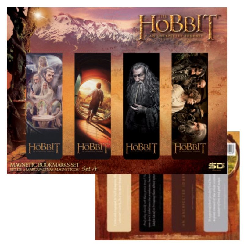 The Hobbit Magnetic Bookmark Set A Hobbit Kitap Ayracı