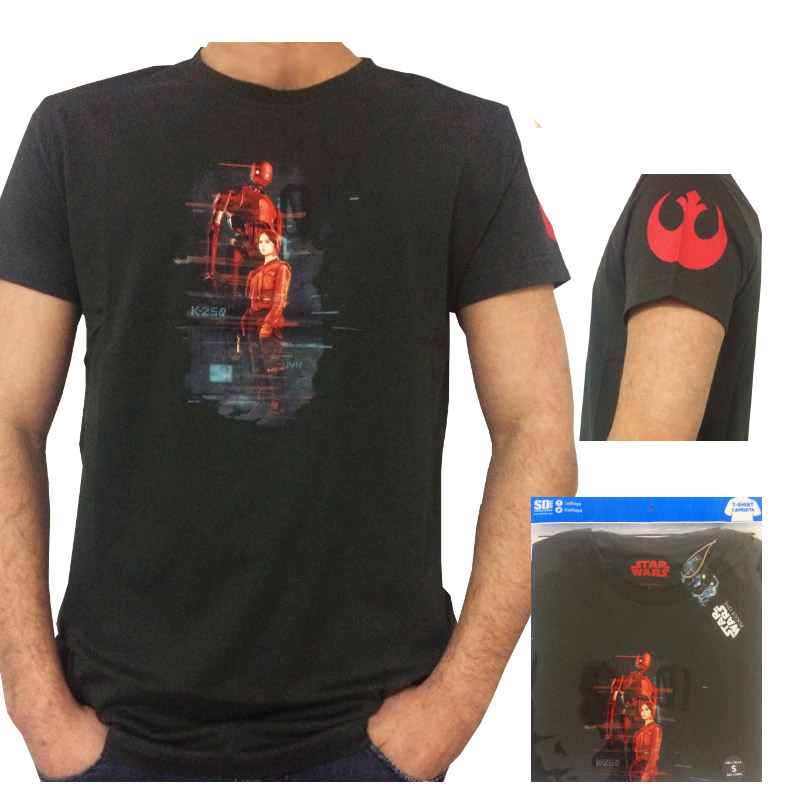 Star Wars: Rogue One Jyn & K-250 Official T-Shirt Medium