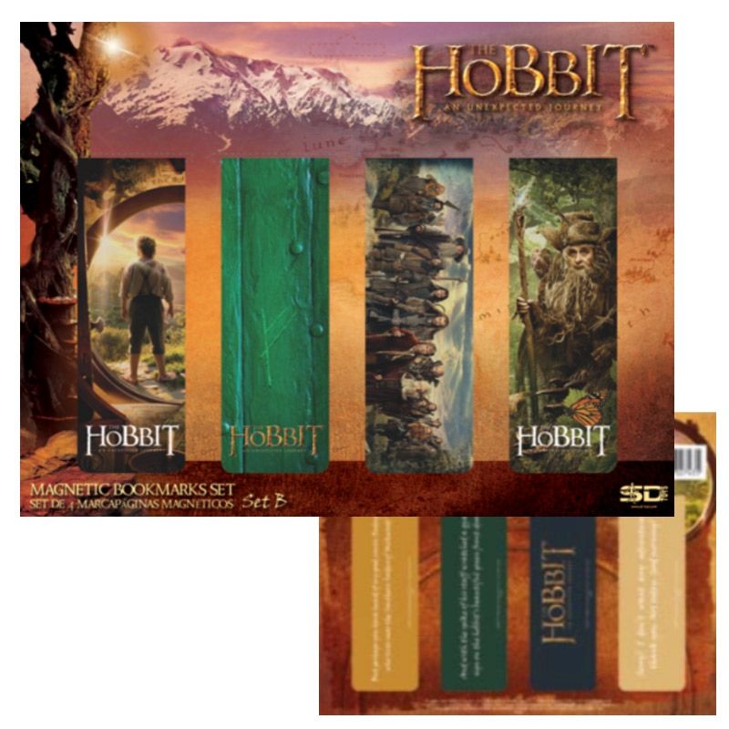 The Hobbit Magnetic Bookmark Set B Hobbit Kitap Ayracı