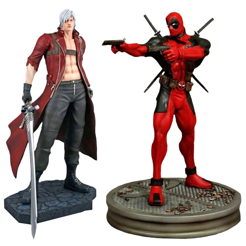 Marvel vs. Capcom: Dante vs. Deadpool 1:4 Scale
